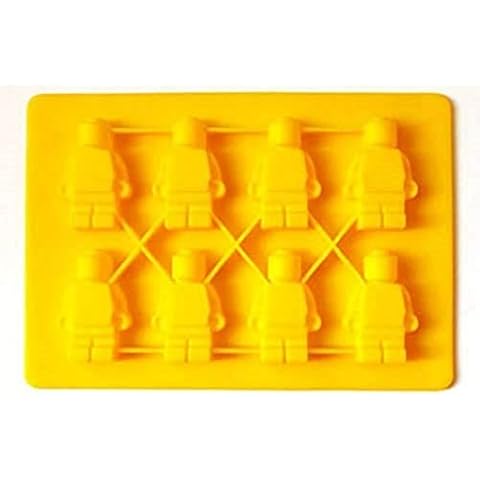 CMJ Yellow Robot Silicone Chocolate Mould Cover