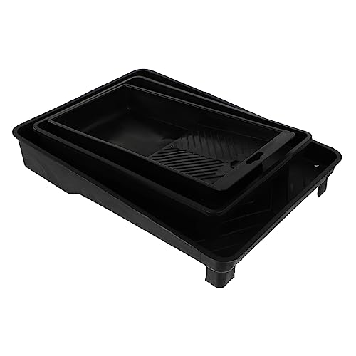 DIYEAH 3piezas Bandeja Profesional para Pintura Mural Almacenamiento De Pigmentos Diseño para Estudiantes y Maestros