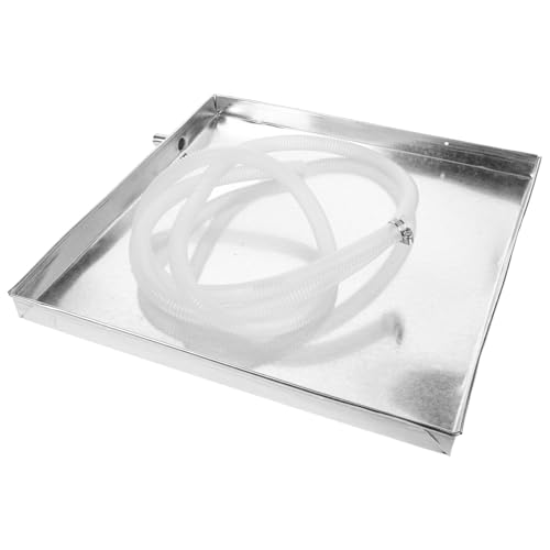 OSALADI Air Conditioner Drip Pan Drain Tray with Outlet Hose Set Air Conditioning Drainage Drip Tray Drip Water Catch Tray Accessories