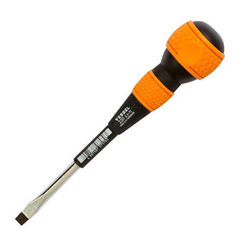 VESSEL Ball Grip Screwdriver -5.5x75 (3/16x3) No.220 220S5575