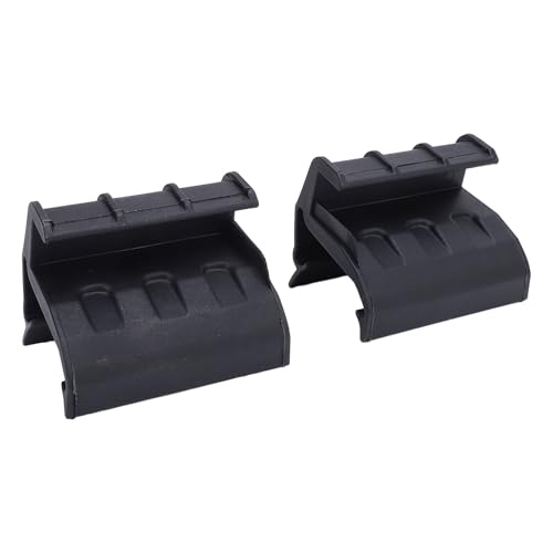 Soportes de barra de portón trasero con sujeción fuerte, clips de retención ABS de 2 piezas