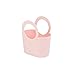 Borsa spiaggia cestino flessibile multiuso Lily 20 x 11 x 23,5 cm colore: rosa cipria