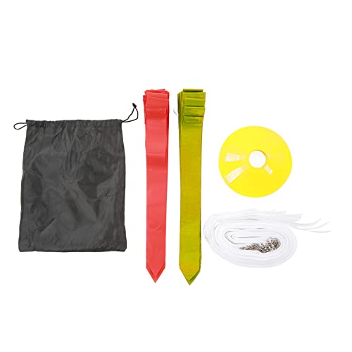 Juego de fútbol con bandera para entrenar en el jardín con niños y adolescentes Qqmora