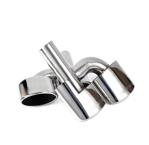 Punta de escape de acero inoxidable 304 antioxido para Mercedes Benz AMG C63 C65 W204