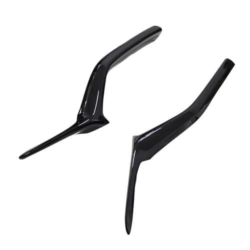 Image of SecosAutoparts 1Pair Front Lower Grill Trims Cover Grill Molding, Gloss Black Compatible with Mazda CX-5 CX-8 2017-2021, Left and Right Side