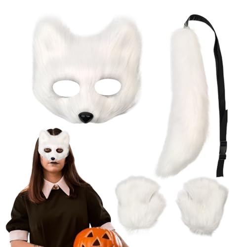 Costume Cosplay Renard Réglable Sans Douleur pour Longue Convention