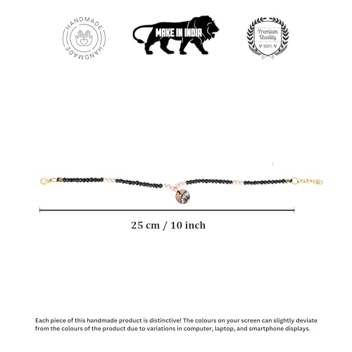 Image of Handcrafted Artistic & Elegant Anklet Collection for Women | Designer Traditional & Contemporary Style Anklets | Unique, Timeless & Charm-Inspired Fashion Jewelry