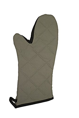 Ritz CL2PX27BETF Flame-Resistant Pyrotex Oven Mitt, 17", Beige, Pair