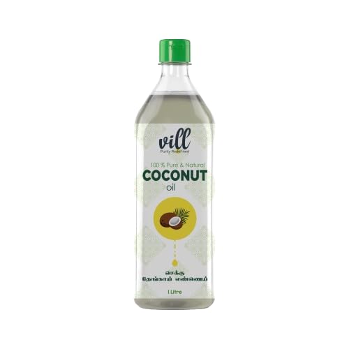 See full amazon price history chart for VILL Cold Pressed Coconut Oil 1L | 100% Natural, Pure & Cold Pressed | Edible Coconut Oil | Skin Care | 1 Litre Pure Coconut Oil - 1L | Natural | Nariyal Tel | Handpicked Sundried Coconuts | Multipurpose Oil VILL Cold Pressed Coconut Oil 1L | 100% Natural, Pure & Cold Pressed | Edible Coconut Oil | Skin Care | 1 Litre Pure Coconut Oil - 1L | Natural | Nariyal Tel | Handpicked Sundried Coconuts | Multipurpose Oil (B0CRL5KGP7) Amazon Price History, Amazon Price Tracker