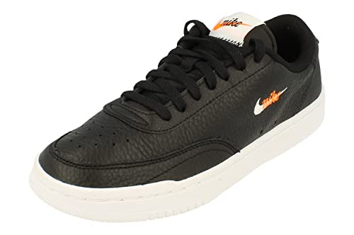 NIKE Damen Cw1067-002 Sneaker, Black White Total Orange 002, 38 EU