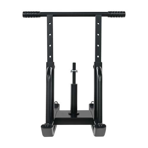 ZeStarDair Weight Sled, Heavy Duty Fitness Sled with Adjustable Height Handle, Workout Sleds for Fitness Strength Training and Speed Improvement, Football Blocking Sleds, Running Sled for Athletes