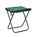 FytStycale Folding Stool for Camping and Fishing with Aluminum Frame, Green