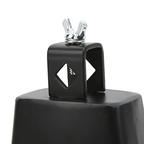 Metal Hand Percussion Cowbell, Unique Cow Bell Noise Maker Durable Easy To Install For Drum Set #TOP7