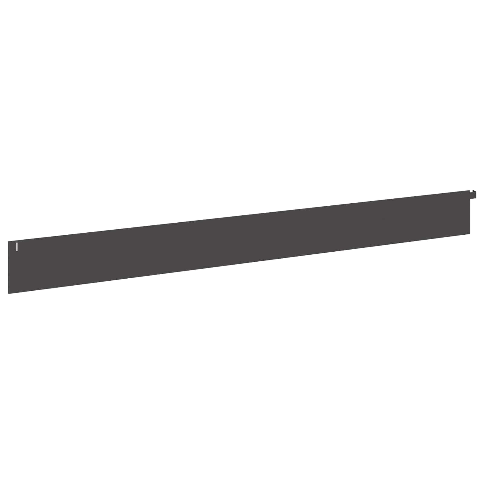 Gazonrand 20 szt. 102x10x4 cm stal czarna