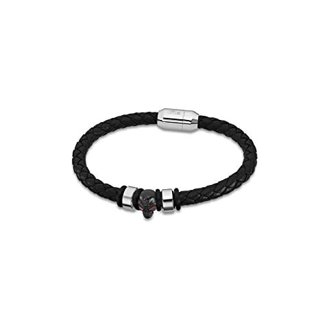 Lotus Style LS2066-2/3 Dark Style Men's Leather Bracelet Cover