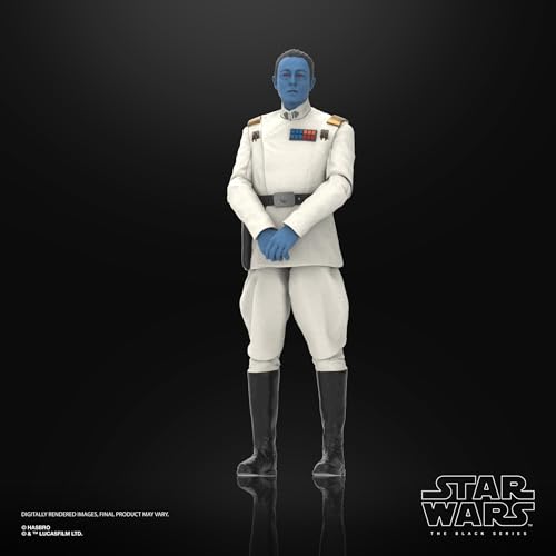 STAR WARS The Black Series Grand Admiral Thrawn, Ahsoka Collectible 6-Inch Action Figure - Image 4