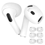 Ya en manzanajugosa.com: 3 pares de almohadillas antideslizantes para AirPods 4, fundas de silicona suave para un agarre seguro, cómodo, resistentes a los arañazos, accesorios deportivos compatibles con Apple AirPods de 4ª