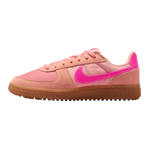 Nike Field General Big Kids' Shoes (IF0465-800, Apricot Agate/Gum Light Brown/Hyper Pink)