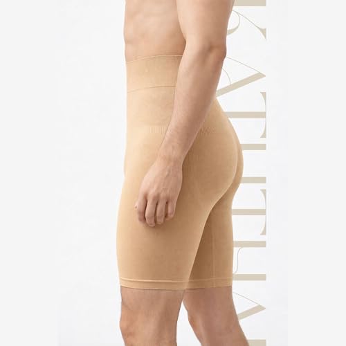 Image of Kaththai Men Supporter Shapewear | Waist & Tummy Tucker Compression Body Shaper Shorts for Men | High Waist Slimming Supporter Innerwear | Breathable Shapewear