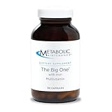 Metabolic Maintenance The Big One Multivitamin with Iron - Multivitamin for Women and Men with Vitamin A, C, E, Minerals, Methylated B Complex, Multi Vitamin - 90 Capsules