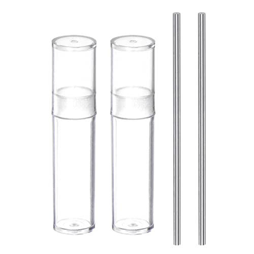 sourcing map 2 Stück Stahlstiftlehre Pin Gauge, 1.40mm Durchmesser Metrischer Messdorn, Klasse x Stahl Stiftlehre Metrik, Toleranz 0.001mm Stecker Lehrenadeln zum Messen