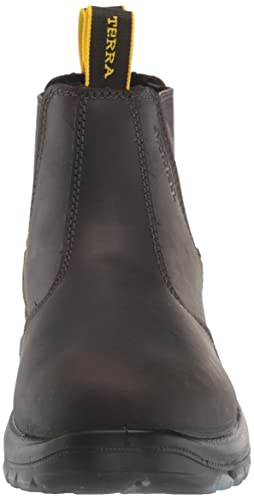 Terra Men's Murphy 6" Soft Toe Pull-On Work Boot Industrial, Grey, 7.5 #TOP1