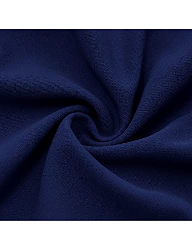 Image of HomRain Women's Church Dresses Modest Bell Sleeve Wedding Guest Cocktail Tea Party Vintage Evening Dress