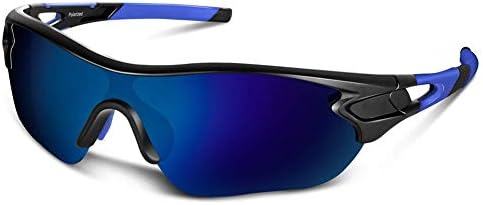BEACOOL Polarized Sports Sunglasses for Men Women Youth TAC Glasses UV400 Protection Cycling Running Driving Fishing Golf Motorcycle Baseball