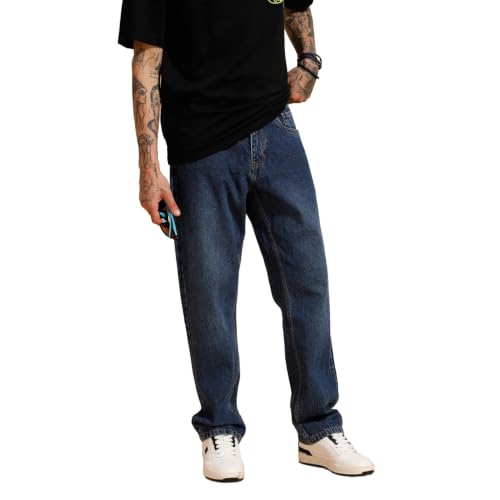 Image of WROGN Men's Anti Fit Jeans | Mid Rise | Jeans for Man