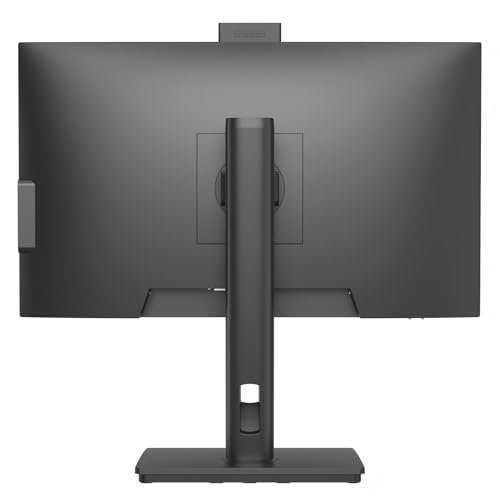 24 Inch All-in-One Computer Desktop PC, Dual-Core i5-3380M 3.6GHz, 8GB DDR3 RAM 256GB SSD 1920x1080 FHD Display, Win10, Retractable Hidden 5MP Camera，Built-in Speakers, Ideal for Home & Office Black