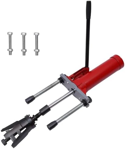 Podnośnik hydrauliczny do ściągania tulei cylindra 20T, ściągacz tulei cylindra na mokro i na sucho z zakresem 80-140 mm, hydrauliczne narzędzie do naprawy samochodów do demontażu wnętrza