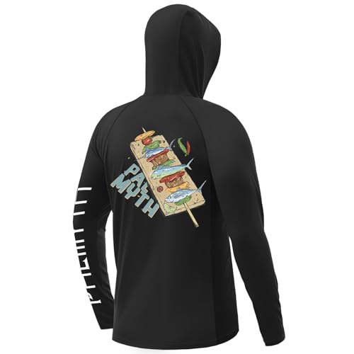 Image of Palmyth Fishing Shirts for Men Long Sleeve UPF 50+ Sun Protection Hoodie