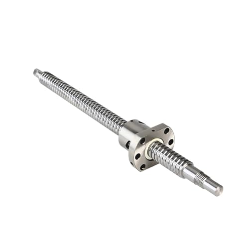 Metal Ball Screw nut SFU1605 Ball Screw SFU1605 200mm-550mm C7 Roller Ballscrew with Single Ball Nut for CNC Parts(500mm)