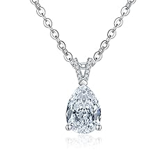 2.0CT Pear White gold
