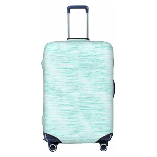 Blue Bright Print Luggage Covers For Suitcase,Elastic Washable & Stretchable Suitcase Covers For Luggage, Anti-Scratch - Fits 18-32 Inch Luggage-No Luggage Included