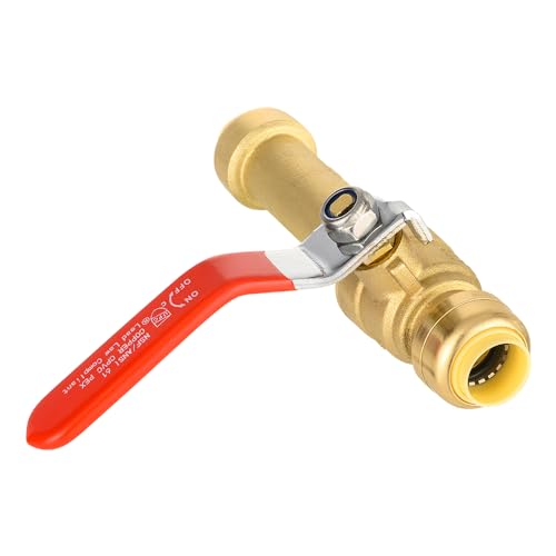 Válvula de latón EFIELD de 1/2 pulgada con conexión instantánea multi-material 4