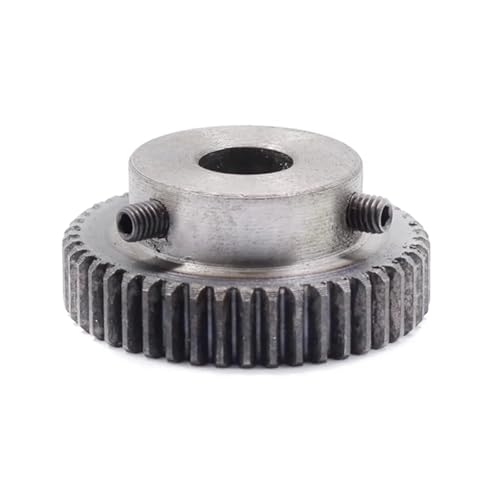 Pignon 1,5Mod 22T anti-glissement en acier 45# avec alésage 8mm et clavette de 3mm