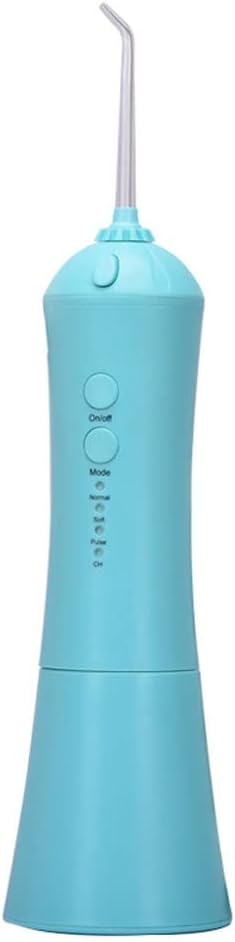 Water Flosser for Teeth-3 Modes Dental Oral Irrigator IPX7 Waterproof, Portable Water Teeth Cleaner Picks with Rechargeable Powerful Battery, White (Color : Green)