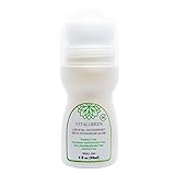Vital Green Natural Roll On Deodorant of Potassium Alum – For all Skin Types – Unscented Mineral Deodorant For Men and Women - Eliminates bad odor and does not stain – 3.04 Fl Oz / 90 ml (Pack of 1)