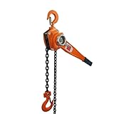 [CAPACITÉ LOURDE DE 1 TONNE POUR DES TÂCHES POLYVALENTES]Avec une capacité robuste de 1 tonne (2200 lbs), cet outil est idéal pour un large éventail d'applications au-delà du levage, notamment pour tirer des machines en place, tendre des lignes et redresser des cadres dans les secteurs de la construction, de l'automobile et de l'agriculture.
