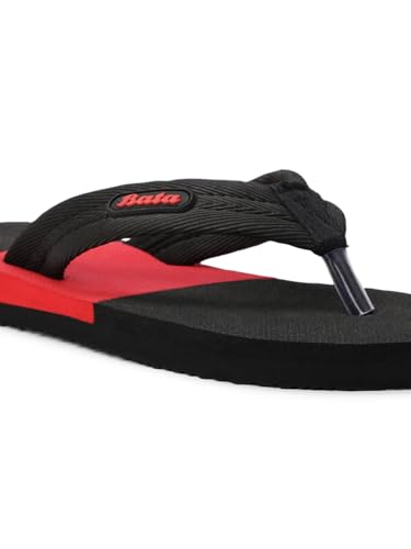 Image of Bata 8712 Jake E: Grey Casual Thong Slip-On Slippers for Men