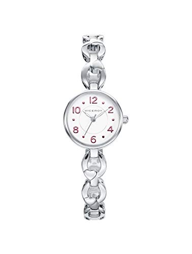 Reloj Viceroy de niña analógico en acero inoxidable 40946-05 ideal para regalo de Comunión