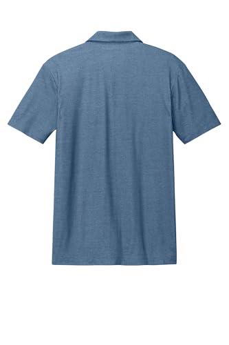 Port Authority Fine Pique Blend Polo Shirt miniatura 3