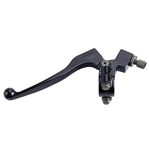 Mrelc 7/8" Left 22Mm Clutch Brake Handle Lever Perch Compatible Honda Xr80 Xr100 Crf70 Crf80 Crf100 Xr200 Ssr 125Cc Coolster Roketa Baja X-Treme Pit Dirt Motor Bike Motocross Parts (Universal Black) #TOP3
