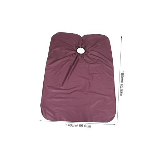 Set de capa para corte de cabello impermeable 3 piezas miniatura 2