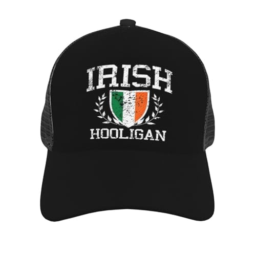 Irish Hooligan Mesh Baseball Cap - Classic Adjustable Peak Cap, Trucker Hat for Men & Women2