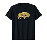 I Love Buffaloes Golden Buffalo Bison Lover Gift Ideas T-Shirt