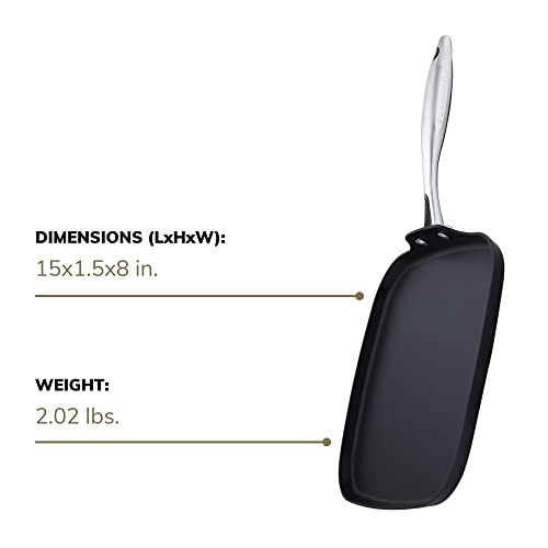 SCANPAN-Professional-11-Griddle-Pan-Easy-to-Use-Nonstick-Cookware-Dishwasher-Metal-Utensil-Oven-Safe-Made-in-Denmark SCANPAN Professional 11 Griddle Pan Easy to Use Nonstick Cookware Dishwasher Metal Utensil Oven Safe Made in Denmark