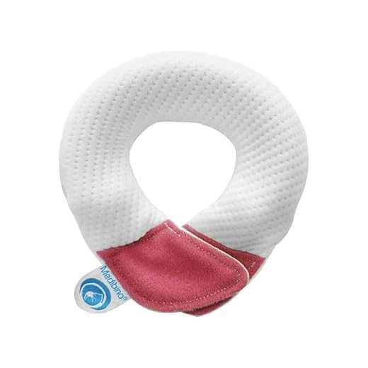 Medibino® | Medizinisch patentiertes Babykissen gegen Plattkopf, Kopfverformungen und Flachkopf | Rosa