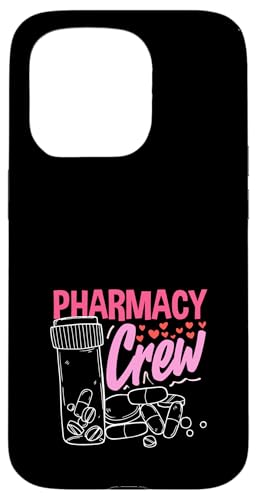 Pharmacy Crew Funny Pharmacy Technician 薬剤師 スマホケース iPhone 15 Pro 用